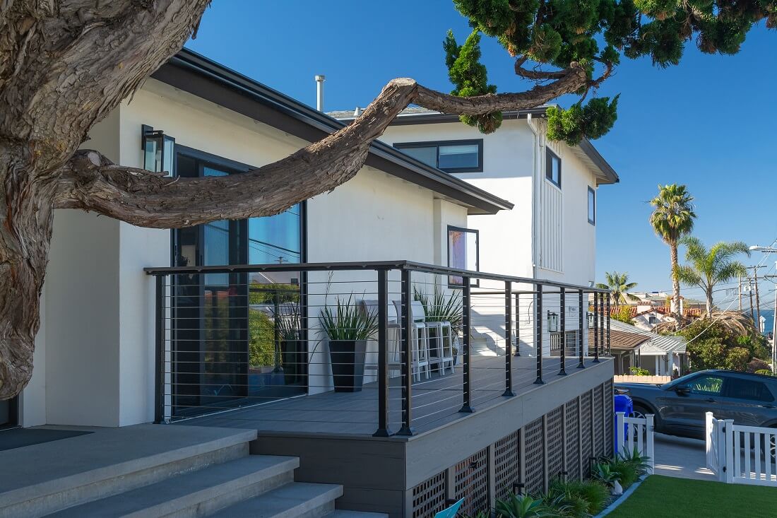 Check Out This Pacific Beach Contemporary Coastal Home